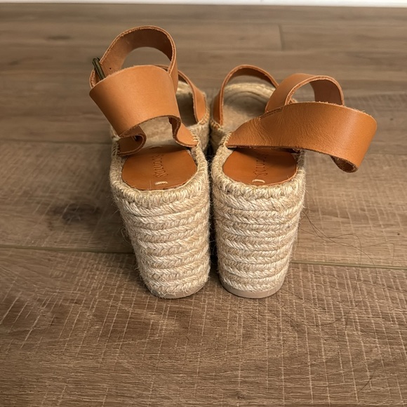 Soludos Minorca Leather Espadrille Platform Sandals size 8.5 - Picture 7 of 7